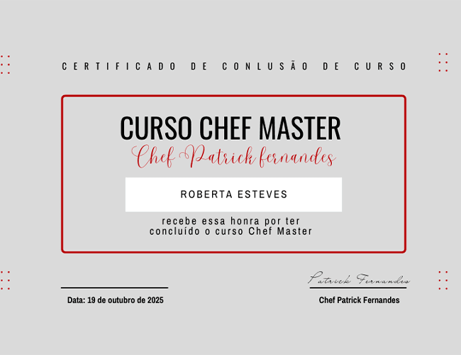 certificado de conclusão de curso